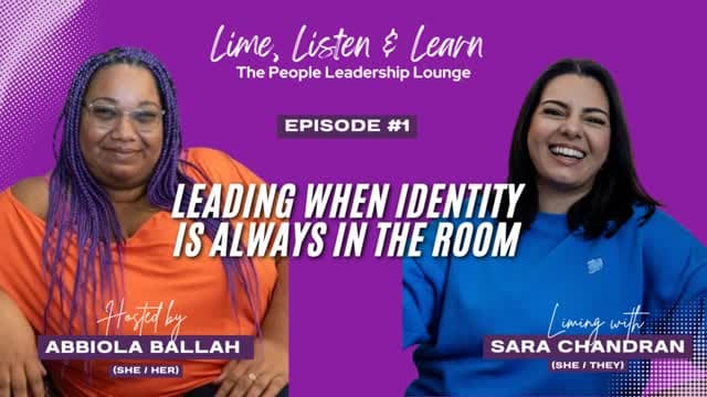 Leading When Identity Is Always In The Room