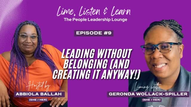 Leading Without Belonging (And Creating It Anyway!)